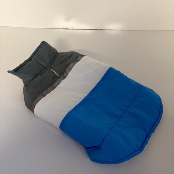 32 Degree Colorblock Dog Puffer Coat Size Small Winter Warm Pet Apparel NEW - Picture 1 of 5